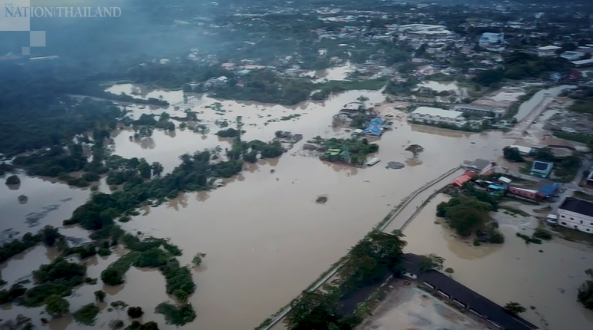 Banjir Rendam 20 Provinsi Di Thailand, 30 Ribu Lebih Keluarga Terdampak